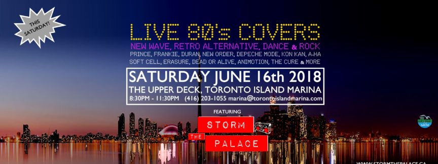 New Wave 1980s 1980's 80s storm the palace 80s 90s retro cover band toronto party