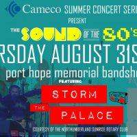 storm the palace retro 80s cover band toronto gta August 31 2017 bandshell port hope