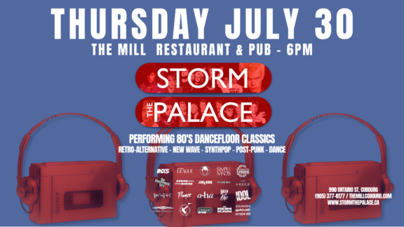 port hope New Wave 1980s 1980's 80s Storm The Palace retro 80's cover band toronto party benefit wedding ontario port hope Alternative synthpop old school Cobourg live music best premiere favourite greatest Retro Crush Neon Nostalgic Bomb Start UK Calling